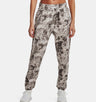 Under Armour Womens Rival Terry Printed Joggers - Quick-Drying and 4-Way Stretch