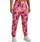 Under Armour Womens Rival Terry Printed Joggers - Quick-Drying and 4-Way Stretch