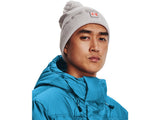 Under Armour Mens Halftime Fleece Pom Beanie Accessories - Sweat Wicking