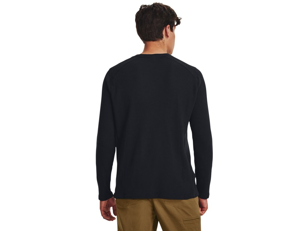 Under Armour Mens UA Expanse Waffle Crew - Lightweight Warmth