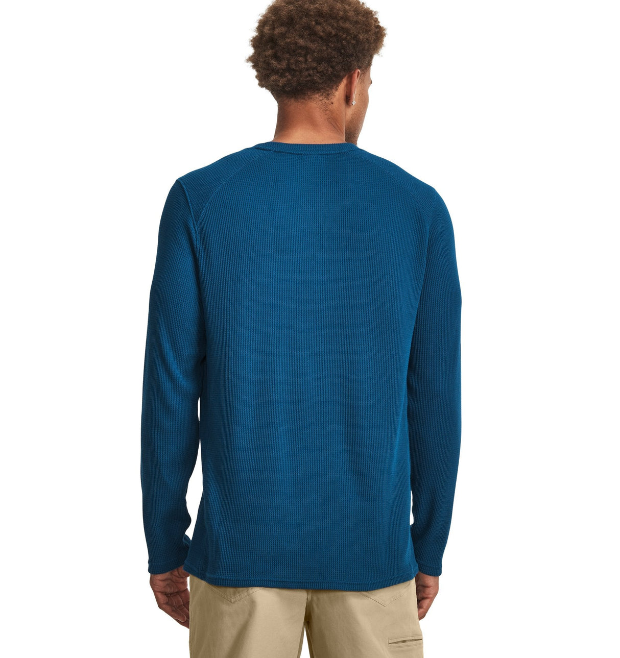 Under Armour Mens UA Expanse Waffle Crew - Lightweight Warmth