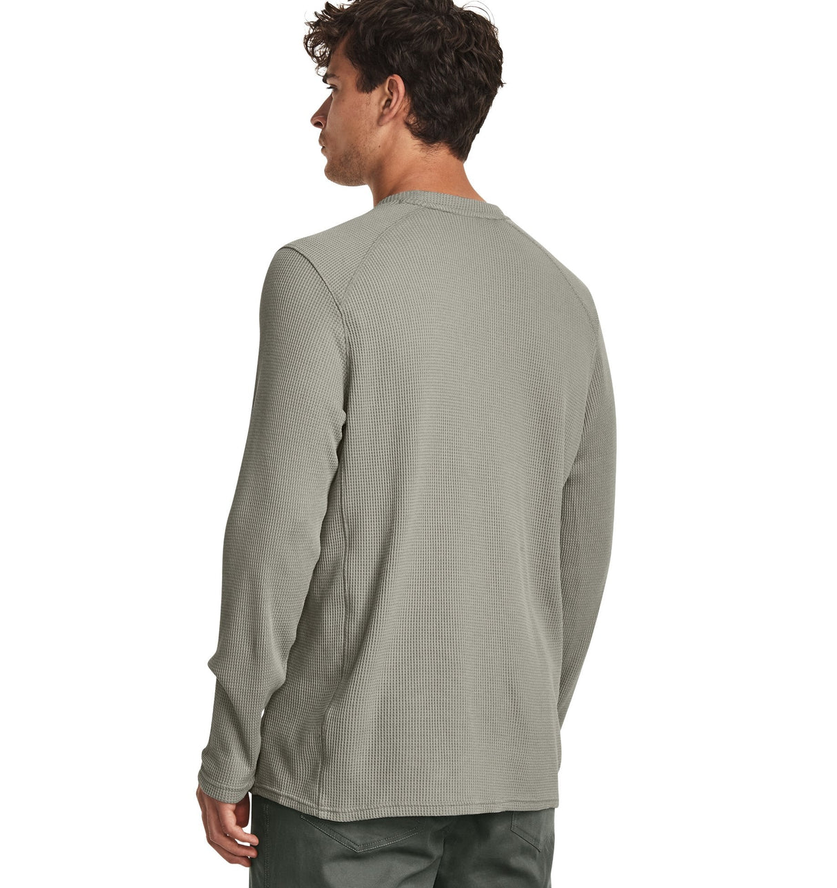 Under Armour Mens UA Expanse Waffle Crew - Lightweight Warmth