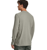 Under Armour Mens UA Expanse Waffle Crew - Lightweight Warmth