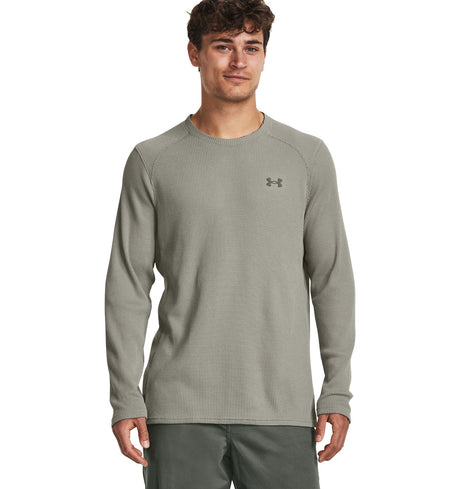 Under Armour Mens UA Expanse Waffle Crew - Lightweight Warmth