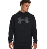Under Armour Mens Armour Fleece Big Logo Hoodie - Breathable and Stretchy