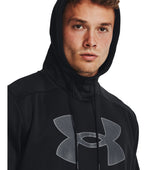 Under Armour Mens Armour Fleece Big Logo Hoodie - Breathable and Stretchy
