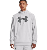 Under Armour Mens Armour Fleece Big Logo Hoodie - Breathable and Stretchy