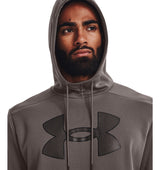 Under Armour Mens Armour Fleece Big Logo Hoodie - Breathable and Stretchy