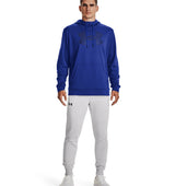Under Armour Mens Armour Fleece Big Logo Hoodie - Breathable and Stretchy