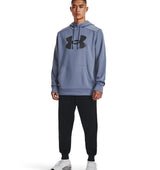 Under Armour Mens Armour Fleece Big Logo Hoodie - Breathable and Stretchy