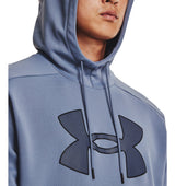 Under Armour Mens Armour Fleece Big Logo Hoodie - Breathable and Stretchy