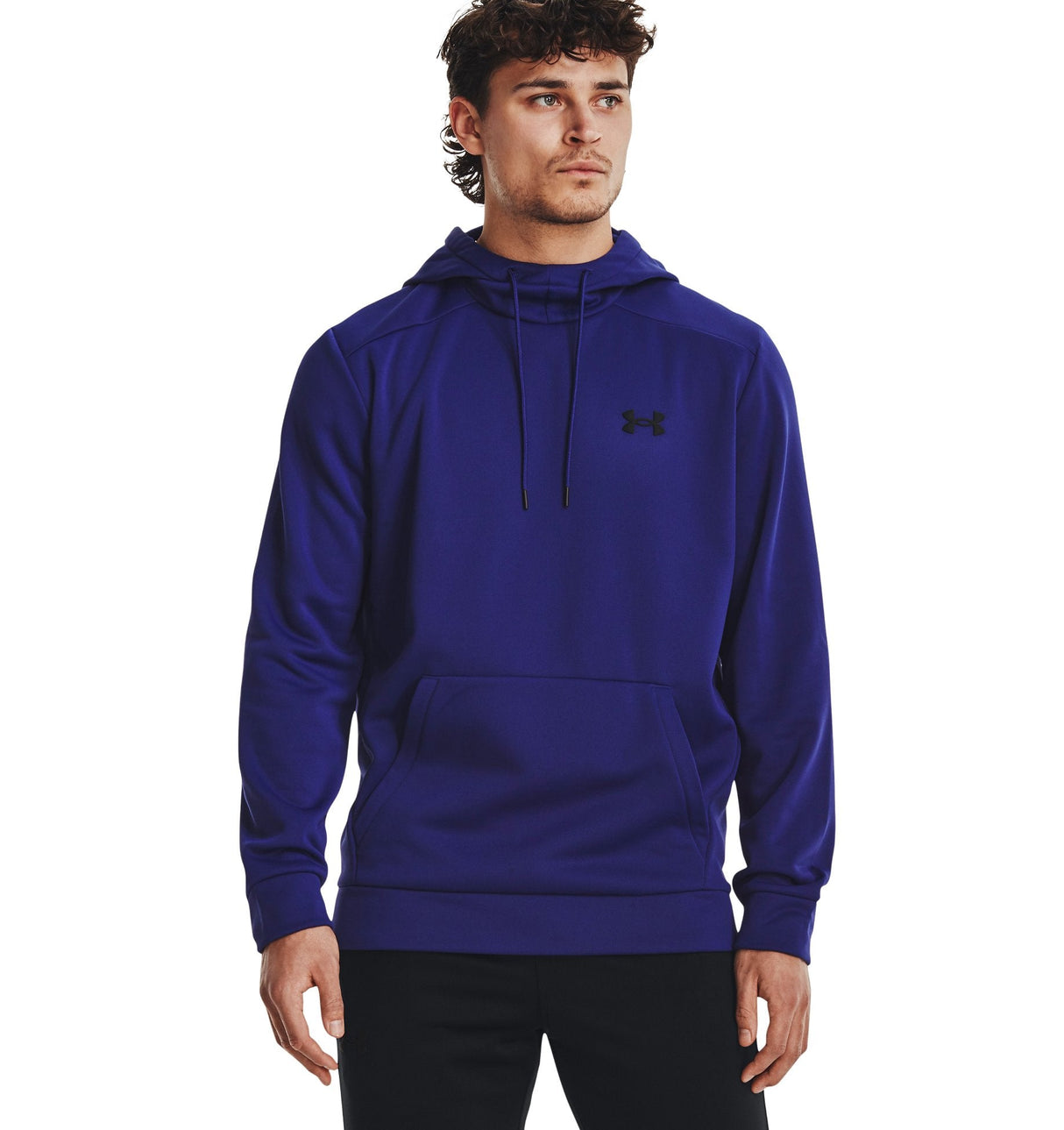 Under Armour Mens Armour Fleece Hoodie - Breathable and Stretchy