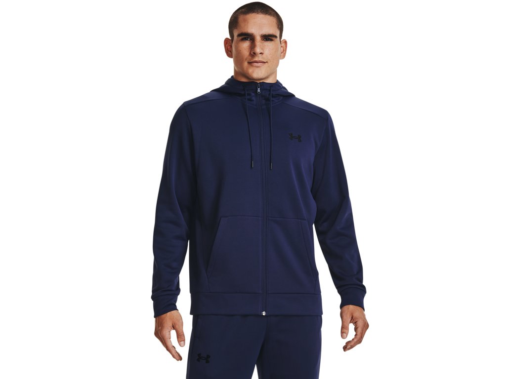 Under Armour Mens Armour Fleece Full-Zip Hoodie - Lightweight and Warm
