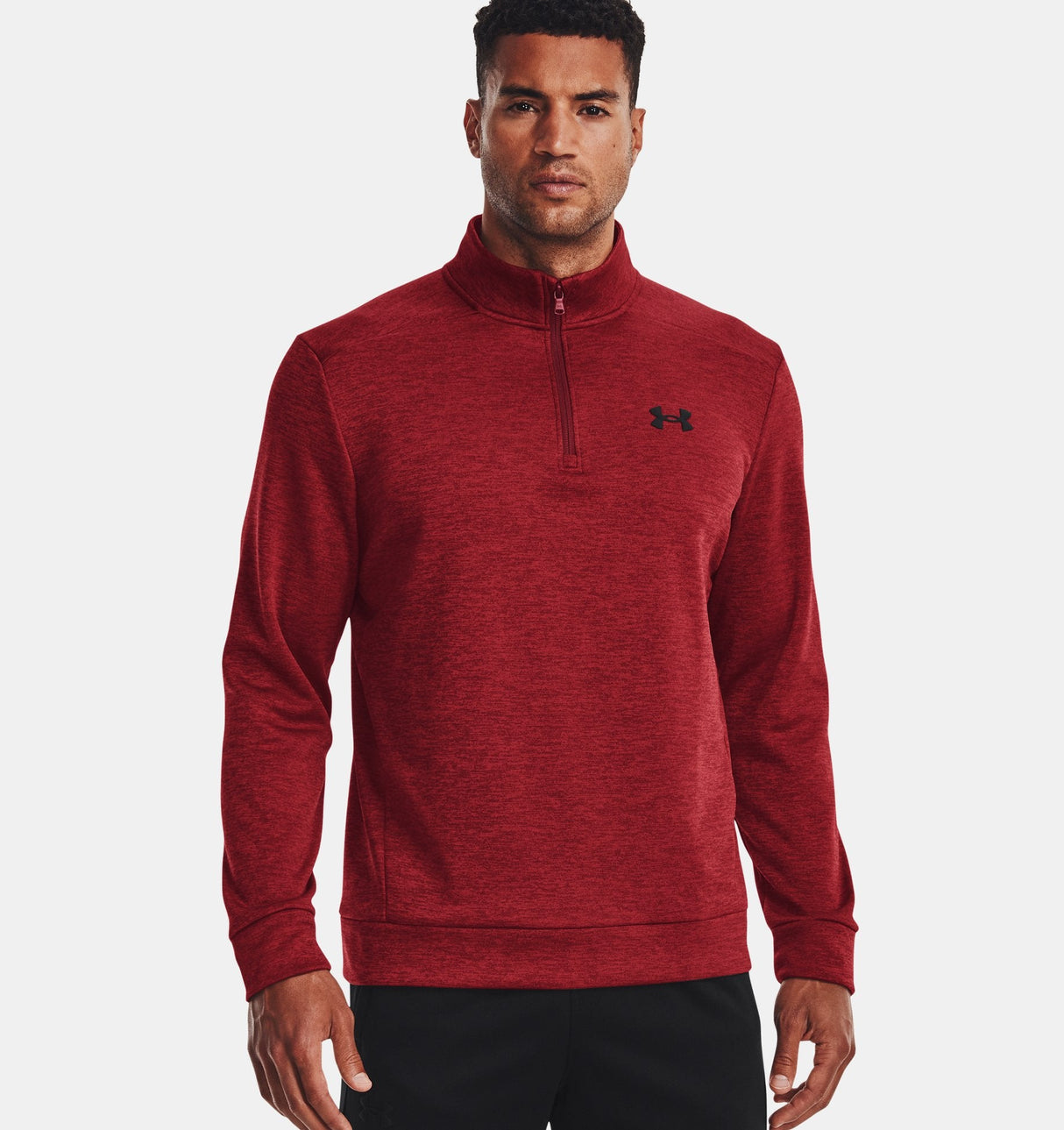 Under Armour Mens Armour Fleece Quarter Zip - High Warmth Retention