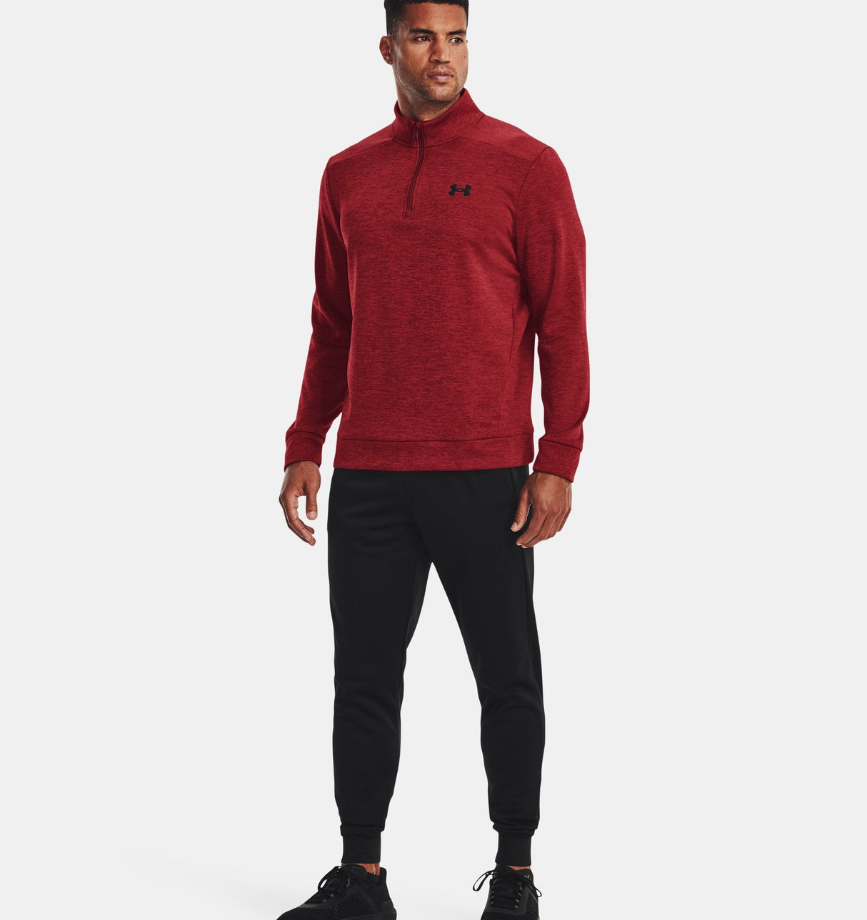 Under Armour Mens Armour Fleece Quarter Zip - High Warmth Retention