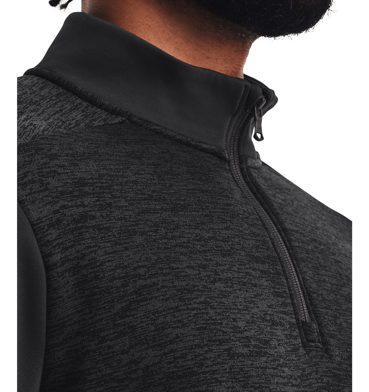Under Armour Mens Armour Fleece Twist Quarter Zip - Heat-Trapping Comfort