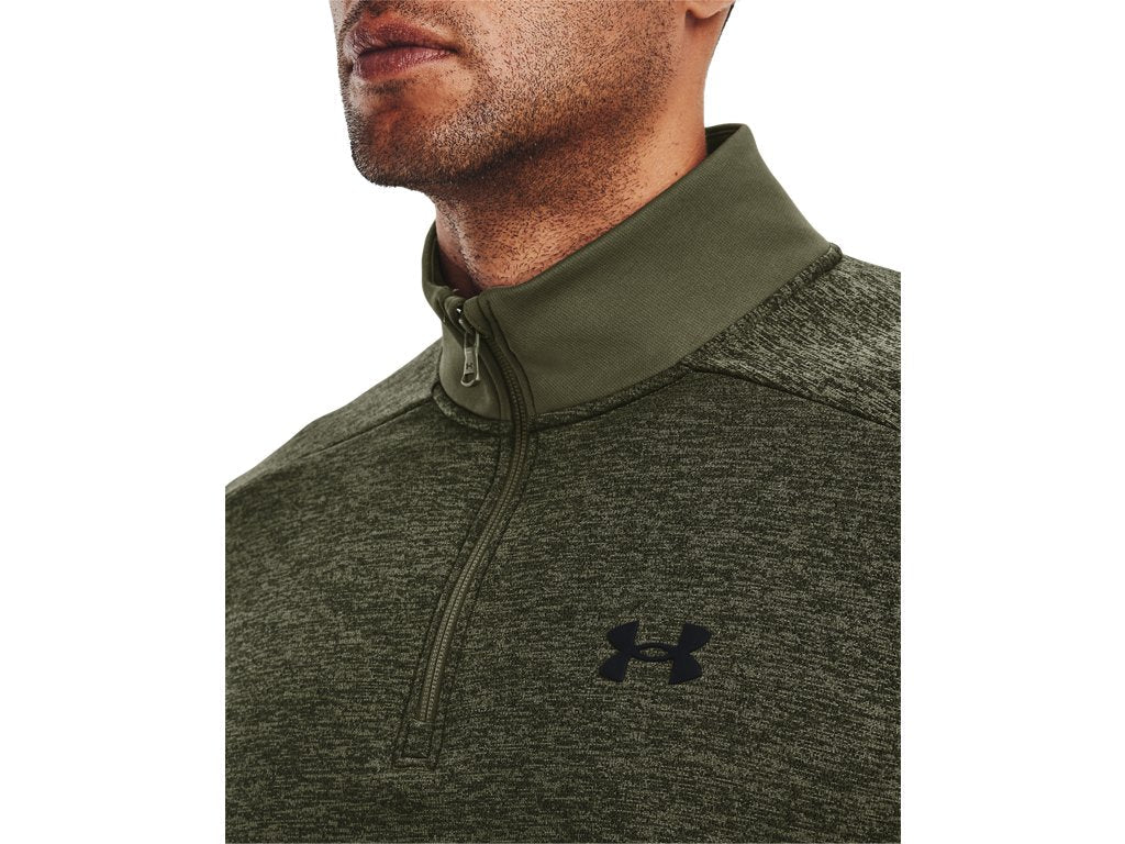 Under Armour Mens Armour Fleece Twist Quarter Zip - Heat-Trapping Comfort