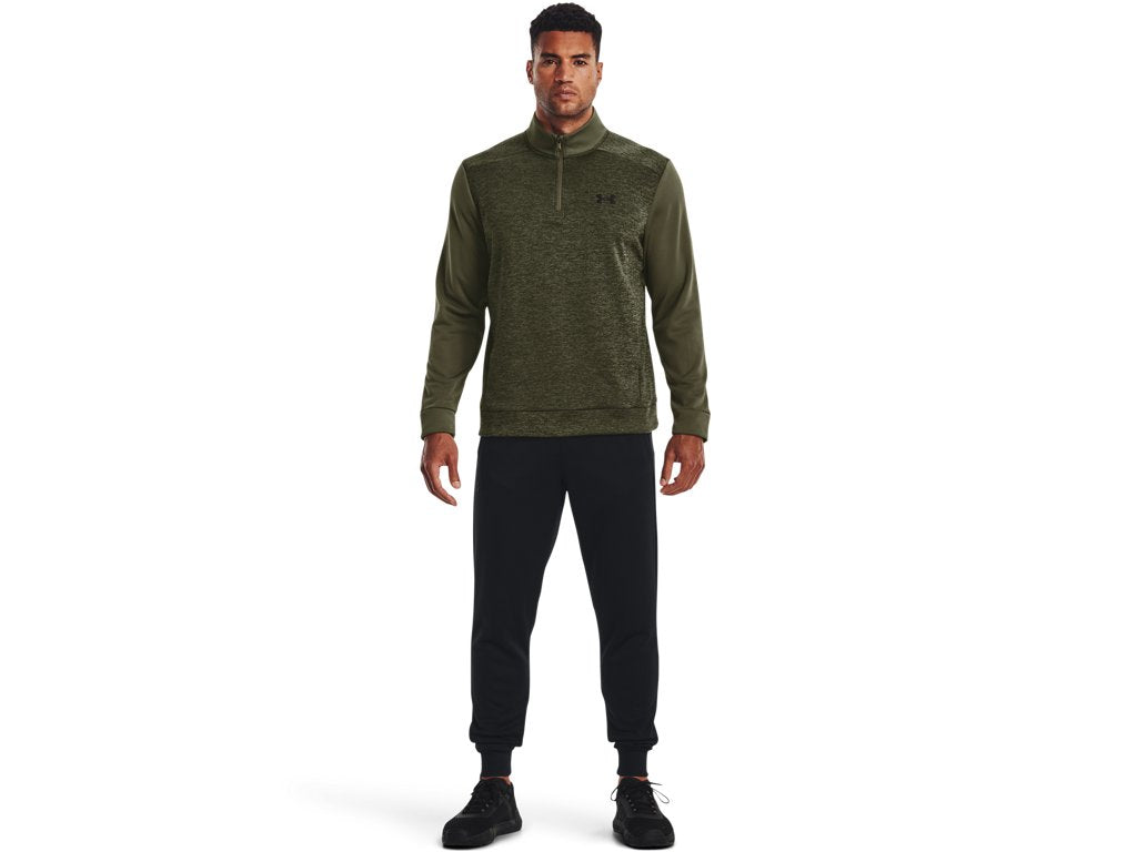 Under Armour Mens Armour Fleece Twist Quarter Zip - Heat-Trapping Comfort