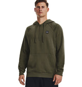Under Armour Mens Rival Fleece Half Zip Hoodie - Ultra-Soft Cotton Blend