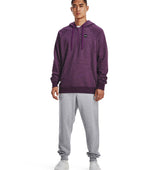 Under Armour Mens Rival Fleece Half Zip Hoodie - Ultra-Soft Cotton Blend