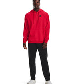 Under Armour Mens Rival Fleece Half Zip Hoodie - Ultra-Soft Cotton Blend