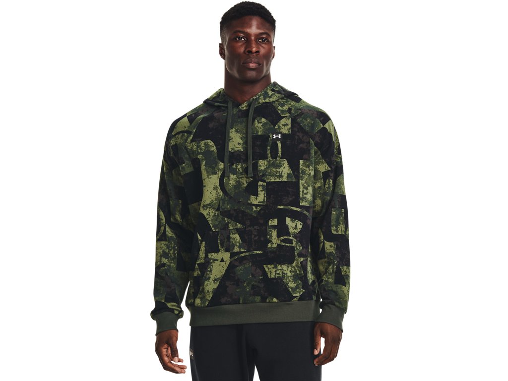 Under Armour Men's Rival Fleece Hoodie - Ultra-Soft Cotton Blend