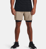 Under Armour Mens UA Vanish Woven 2-in-1 Shorts - Fast Drying