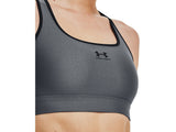 Under Armour Women HeatGear Mid Padless Sports Bra - Superior Comfort and Support