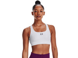 Under Armour Women HeatGear Mid Padless Sports Bra - Superior Comfort and Support