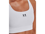 Under Armour Women HeatGear Mid Padless Sports Bra - Superior Comfort and Support