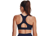 Under Armour Women HeatGear Mid Padless Sports Bra - Superior Comfort and Support