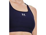 Under Armour Women HeatGear Mid Padless Sports Bra - Superior Comfort and Support