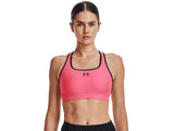 Under Armour Women HeatGear Mid Padless Sports Bra - Superior Comfort and Support