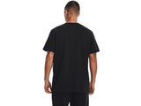 Under Armour Mens UA Logo Embroidered Heavyweight Short Sleeve T-Shirt - Soft Cotton Blend