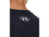 Under Armour Mens Wordmark Baseball Short Sleeve T-Shirt - Quick-Drying Cotton Blend