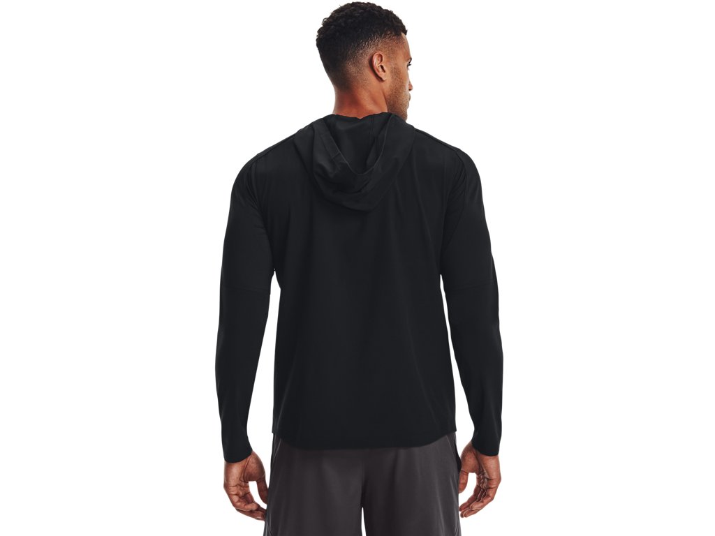 Under Armour Mens Hooded Cage Jacket - Water Repellent and Breathable