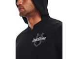 Under Armour Mens Hooded Cage Jacket - Water Repellent and Breathable