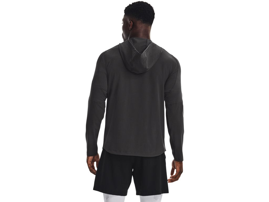 Under Armour Mens Hooded Cage Jacket - Water Repellent and Breathable