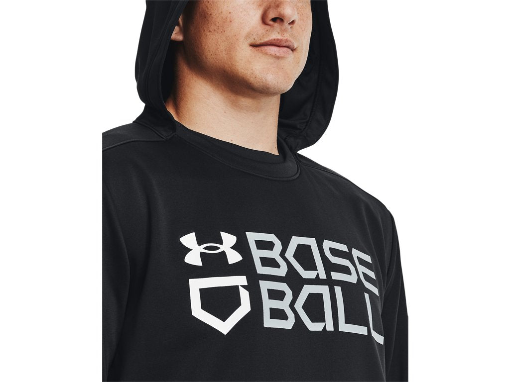 Under Armour Men's UA Baseball Graphic Hoodie - Armour Fleece Warmth