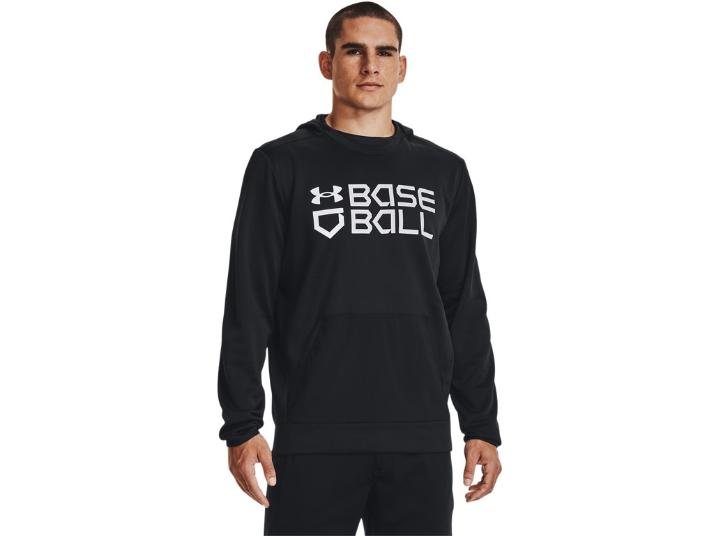 Under Armour Men's UA Baseball Graphic Hoodie - Armour Fleece Warmth