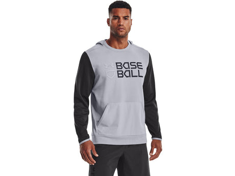 Under Armour Men's UA Baseball Graphic Hoodie - Armour Fleece Warmth