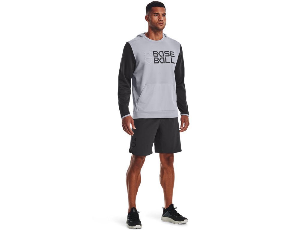 Under Armour Men's UA Baseball Graphic Hoodie - Armour Fleece Warmth