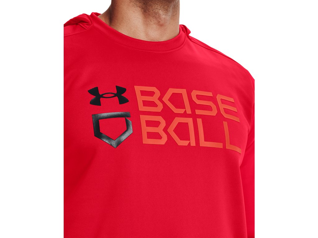 Under Armour Men's UA Baseball Graphic Hoodie - Armour Fleece Warmth