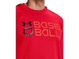 Under Armour Men's UA Baseball Graphic Hoodie - Armour Fleece Warmth