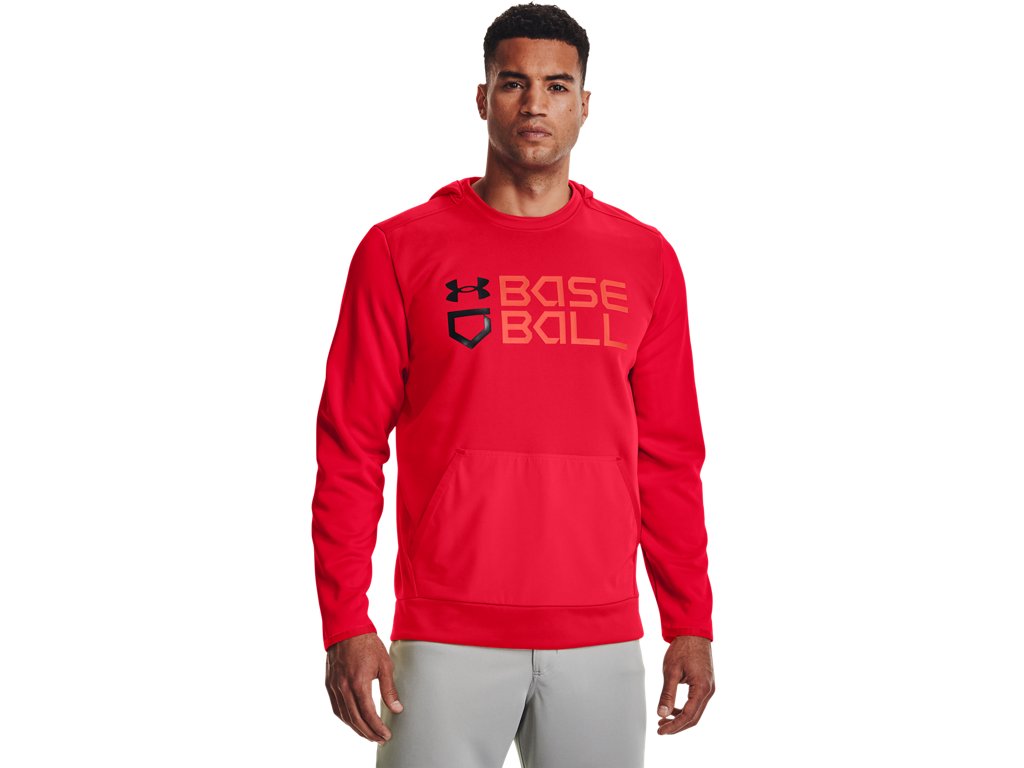 Under Armour Men's UA Baseball Graphic Hoodie - Armour Fleece Warmth