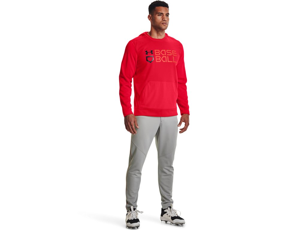 Under Armour Men's UA Baseball Graphic Hoodie - Armour Fleece Warmth