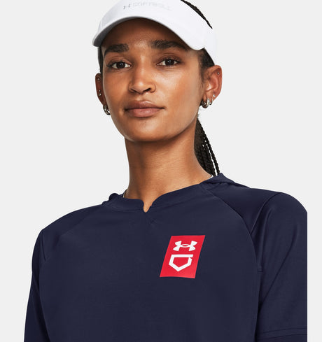 Under Armour Womens Softball Cage Jacket - Water Repellent and Breathable