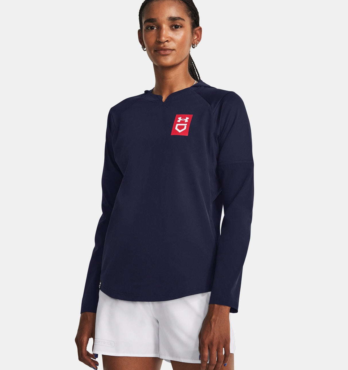Under Armour Womens Softball Cage Jacket - Water Repellent and Breathable