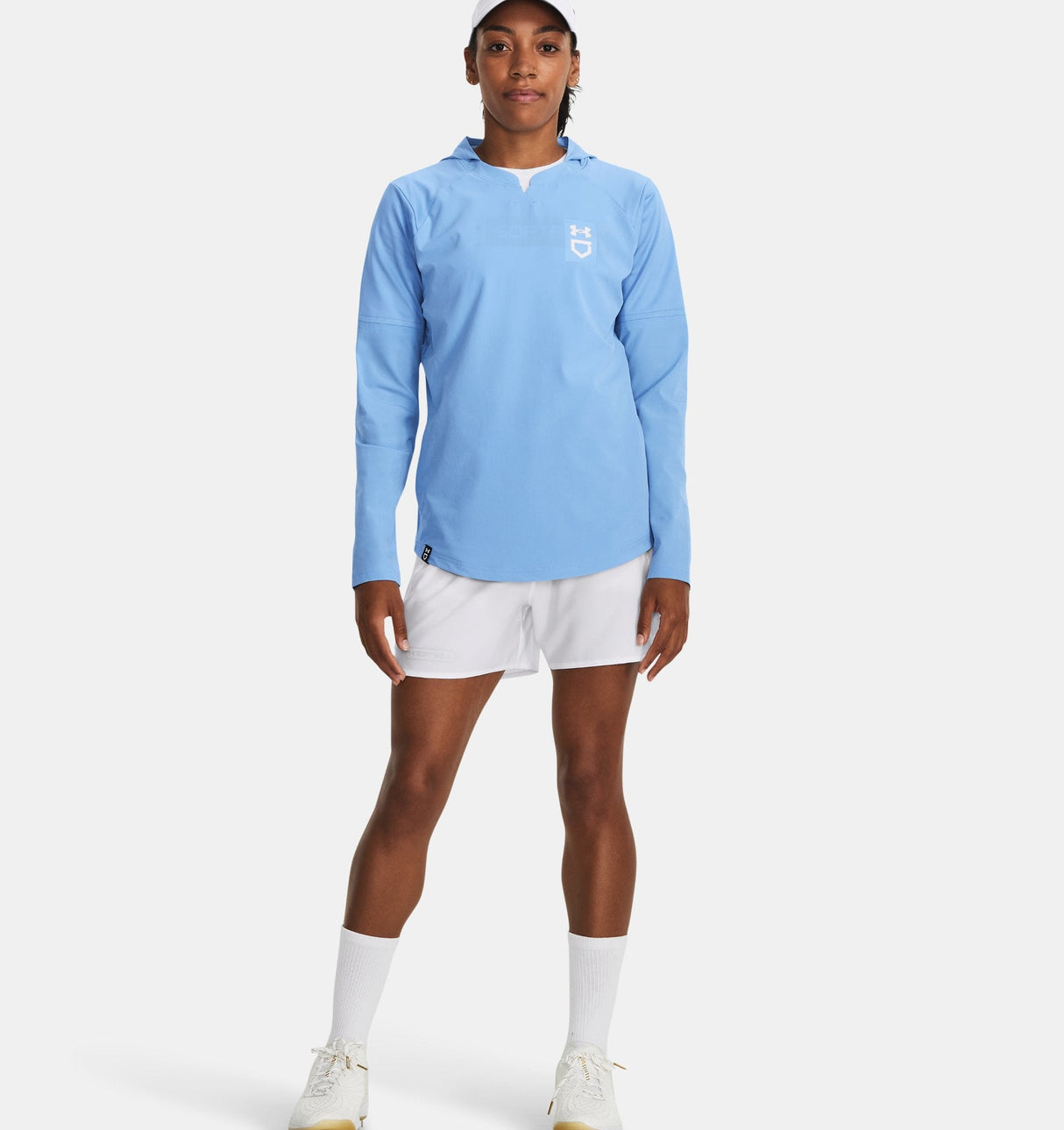 Under Armour Womens Softball Cage Jacket - Water Repellent and Breathable