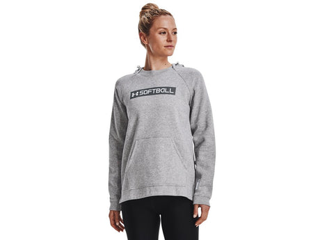 Under Armour Women's UA Softball Hoodie - Ultra-Soft Cotton Blend Fleece